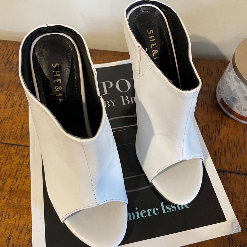 White Mules - Picture 2 of 4